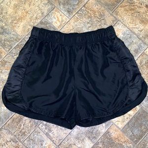 bcg 1X running shorts. No liner. Solid black. NWOT. Excellent condition.